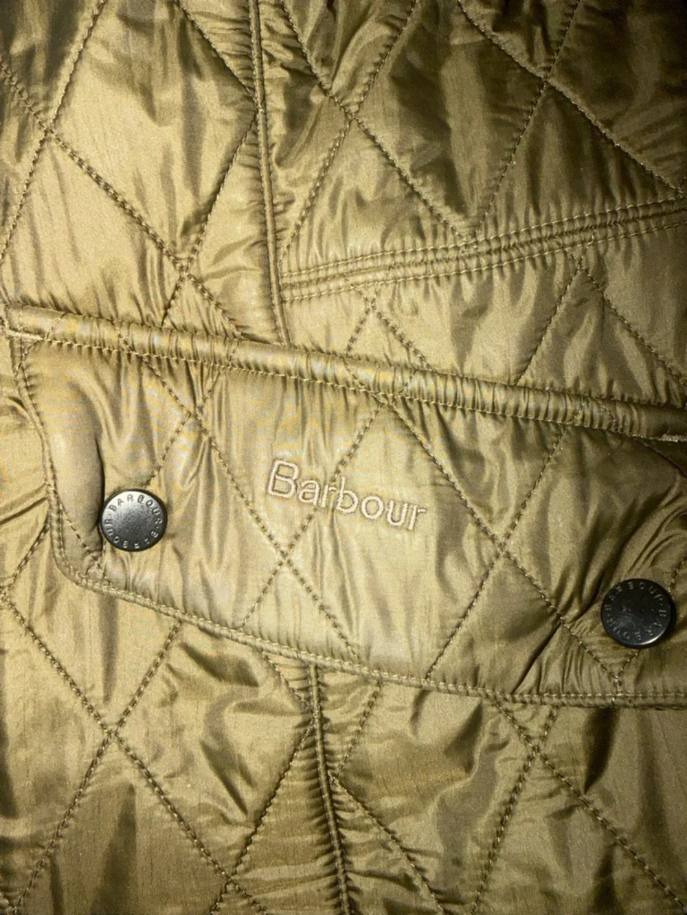 Barbour Quilted Jacket in Olive